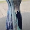 Beautiful Painted Resin Glass Vase 3 - Image 4