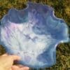 Beautiful Blue and White Decorative Resin Bowl - Image 4