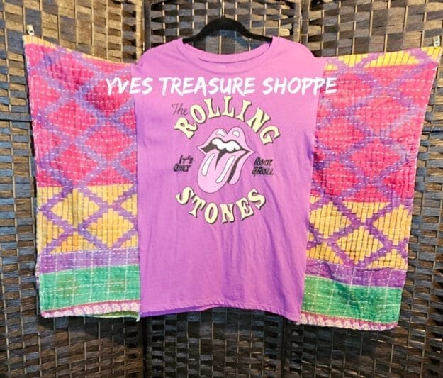 Upcycled festival concert poncho 20 Upcycled festival concert poncho 20