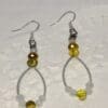Wishbone Earrings in Yellows - Image 2