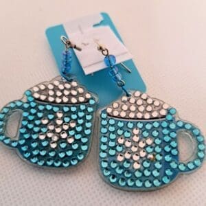 Whimsical hot chocolate earrings