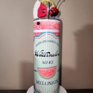 Life Give You Lemons Tumbler With Decor Lid