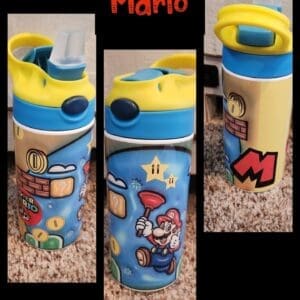 Mario 12oz Water Bottle