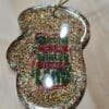 Glitter Mitten Christmas Ornament