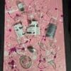 Custom Pink Broken Bacardi Bottle Painting - Image 3