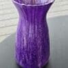 Beautiful Painted Resin Glass Vase 1 - Image 5