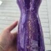 Beautiful Painted Resin Glass Vase 1 - Image 6