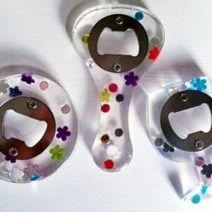 Gemstone Resin Bottle Openers