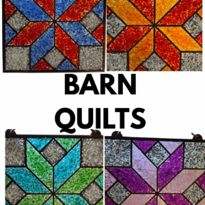 Barn quilt suncatcher kit
