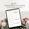Stay organized and stress-free this holiday season with this beautifully designed 40-page christmas planner Canva template and printable xmas PDF. Perfect for busy moms, families, and anyone who wants to enjoy a more joyful and well-planned Christmas, this all-in-one holiday planner covers everything you need—from your gift list pdf and budget tracker to your xmas meal plan, cleaning checklist, and festive activities. Whether you're preparing for guests or simply aiming to stay ahead of the holiday rush, this festive planner is your ultimate companion.