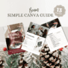 Stay organized and stress-free this holiday season with this beautifully designed 40-page christmas planner Canva template and printable xmas PDF. Perfect for busy moms, families, and anyone who wants to enjoy a more joyful and well-planned Christmas, this all-in-one holiday planner covers everything you need—from your gift list pdf and budget tracker to your xmas meal plan, cleaning checklist, and festive activities. Whether you're preparing for guests or simply aiming to stay ahead of the holiday rush, this festive planner is your ultimate companion.