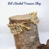 Golden Elegance Beaded Bracelet - Image 2