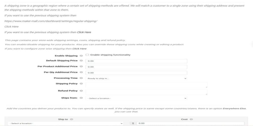 Flat Rate Shipping Simple