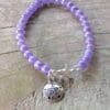 Lavender Charm Bracelet