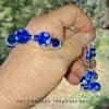 Blue Polka Dot Bead Jewelry Set - Image 5