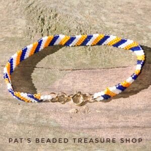 Diagonal stripe design