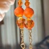 Handmade Orange Celestial Jewelry - Image 2