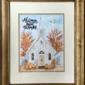 Peaceful Harvest Of Gratitude