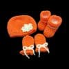 Adorable Crochet 3 Piece Baby Set Size 0-6 Months - Image 2