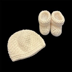 Crochet Baby Set Hat