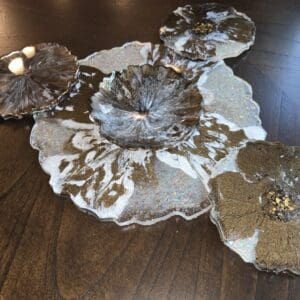 Round tray sets 10x10 5x5