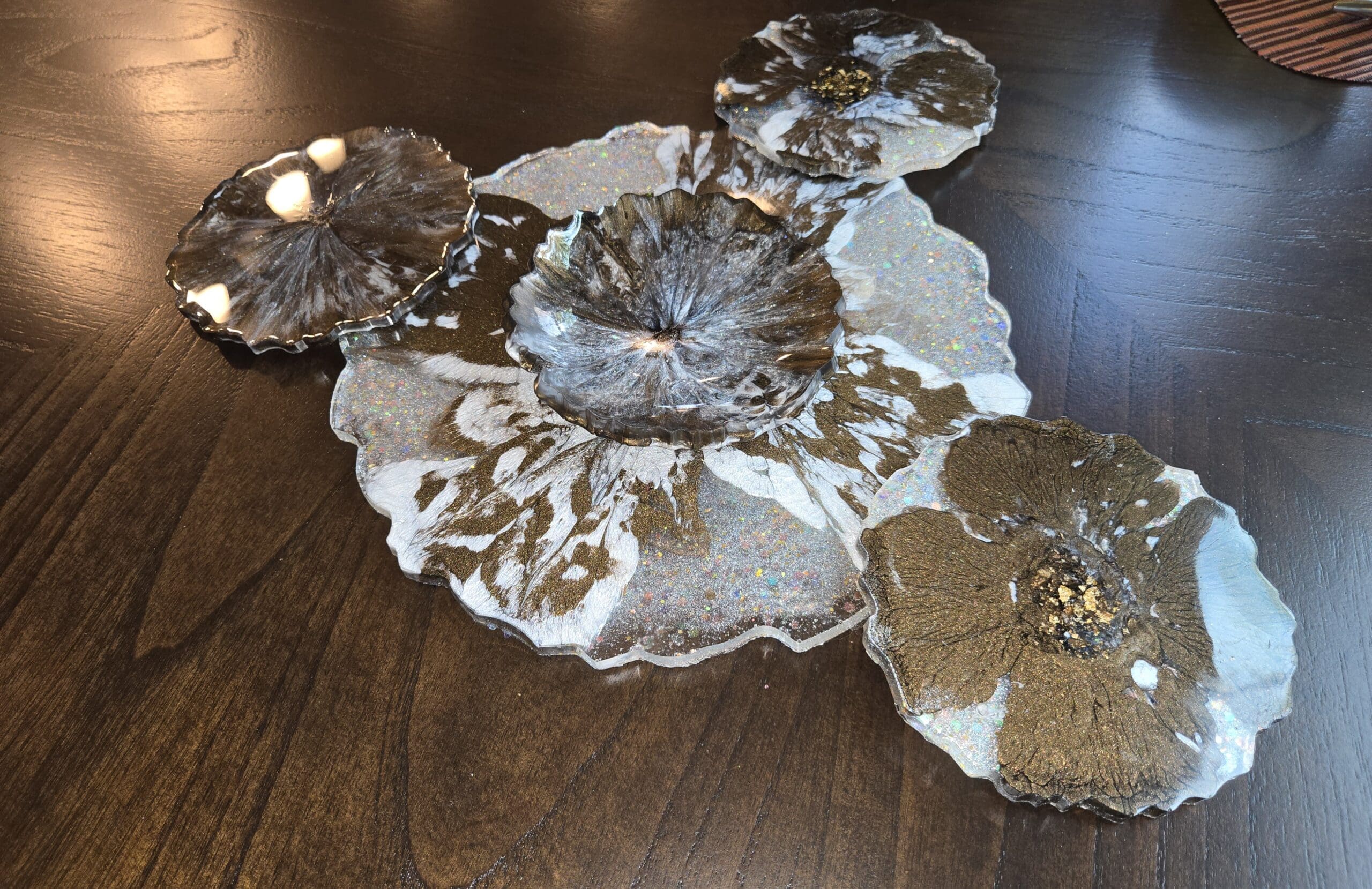 Round tray sets 10x10 5x5 Round tray sets 10x10 5x5
