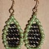 Teardrop Beaded Earrings