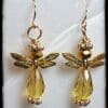 Golden Angel Earrings - Image 2