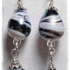 Lampwork Swirl Elegance Earrings - Image 2