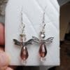Pale Amethyst Angel Earrings - Image 4