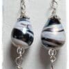 Lampwork Swirl Elegance Earrings
