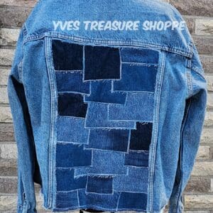 Patchwork OOAK Reworked Jacket Large