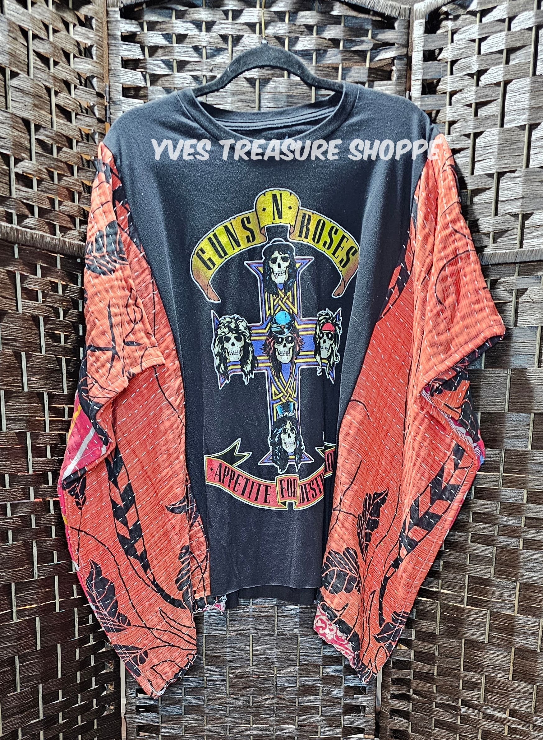 Upcycled festival concert poncho 2 Upcycled festival concert poncho 2 - image 2