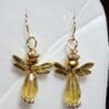 Golden Angel Earrings