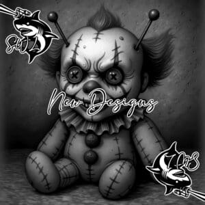 HD Image Pennywise Voodoo Doll Digital File