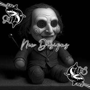 HD Image Billy the Puppet Voodoo Doll Digital File
