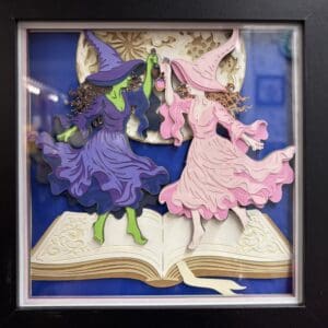 Witch Sisters Shadow Box