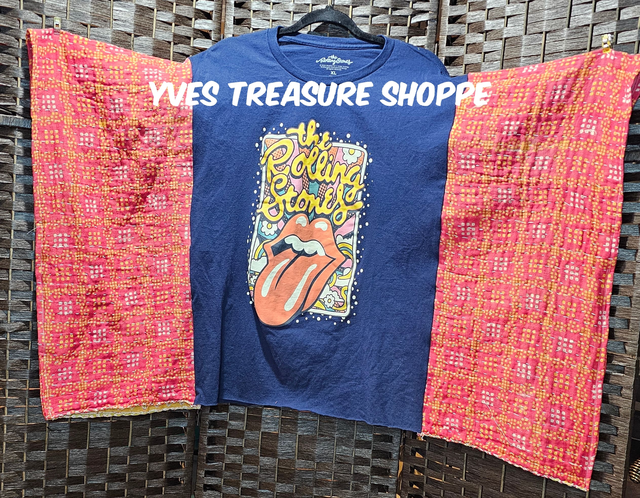 Upcycled festival concert poncho 31 Upcycled festival concert poncho 31