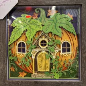 Fairy pumpkin cottage