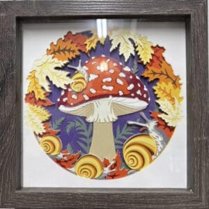 Mushroom Shadow Box
