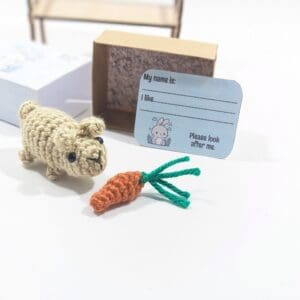 Matchbox Mini Crochet Bunny Play Set