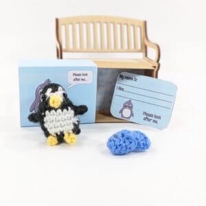 Matchbox Mini Crochet Penguin Play Set