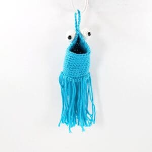 Mini muti-color large mouth monster pouch