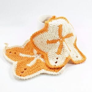 Star Multi-Purpose Orange Cloth Set