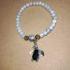 White Howlite Stretch Bracelet