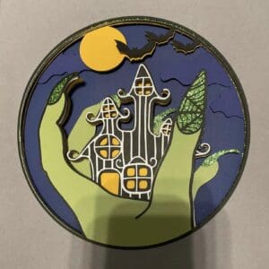 Witch Hand Shadow Box