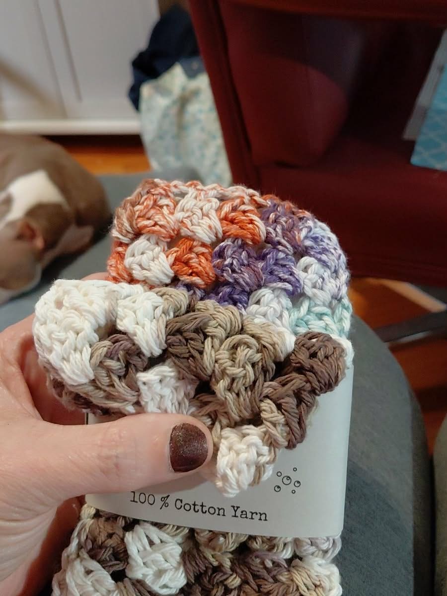 Beautiful handcrafted crochet dishcloths Beautiful handcrafted crochet dishcloths - image 2