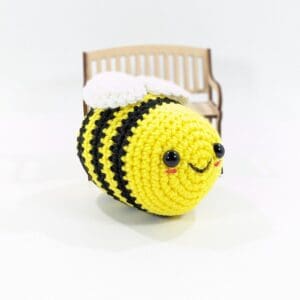 Bumblebee Plush Crochet Toy