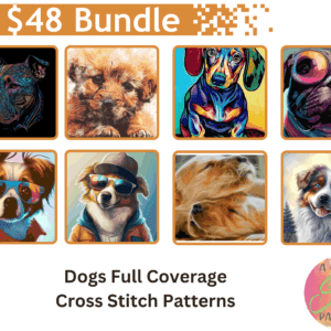 Dogs Cross Stitch Pattern Bundle