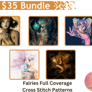 Fairies Cross Stitch Pattern Bundle